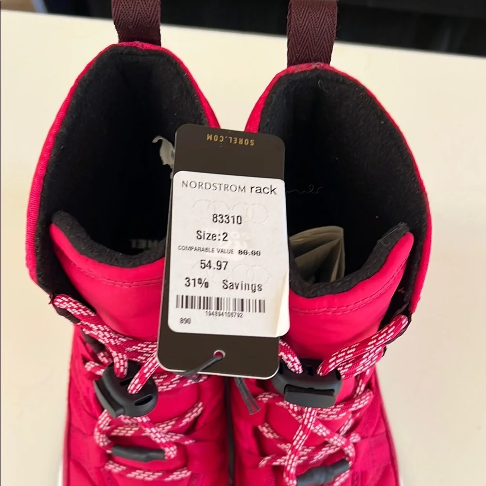 Sorel Girls Pink Winter Boots - NWT